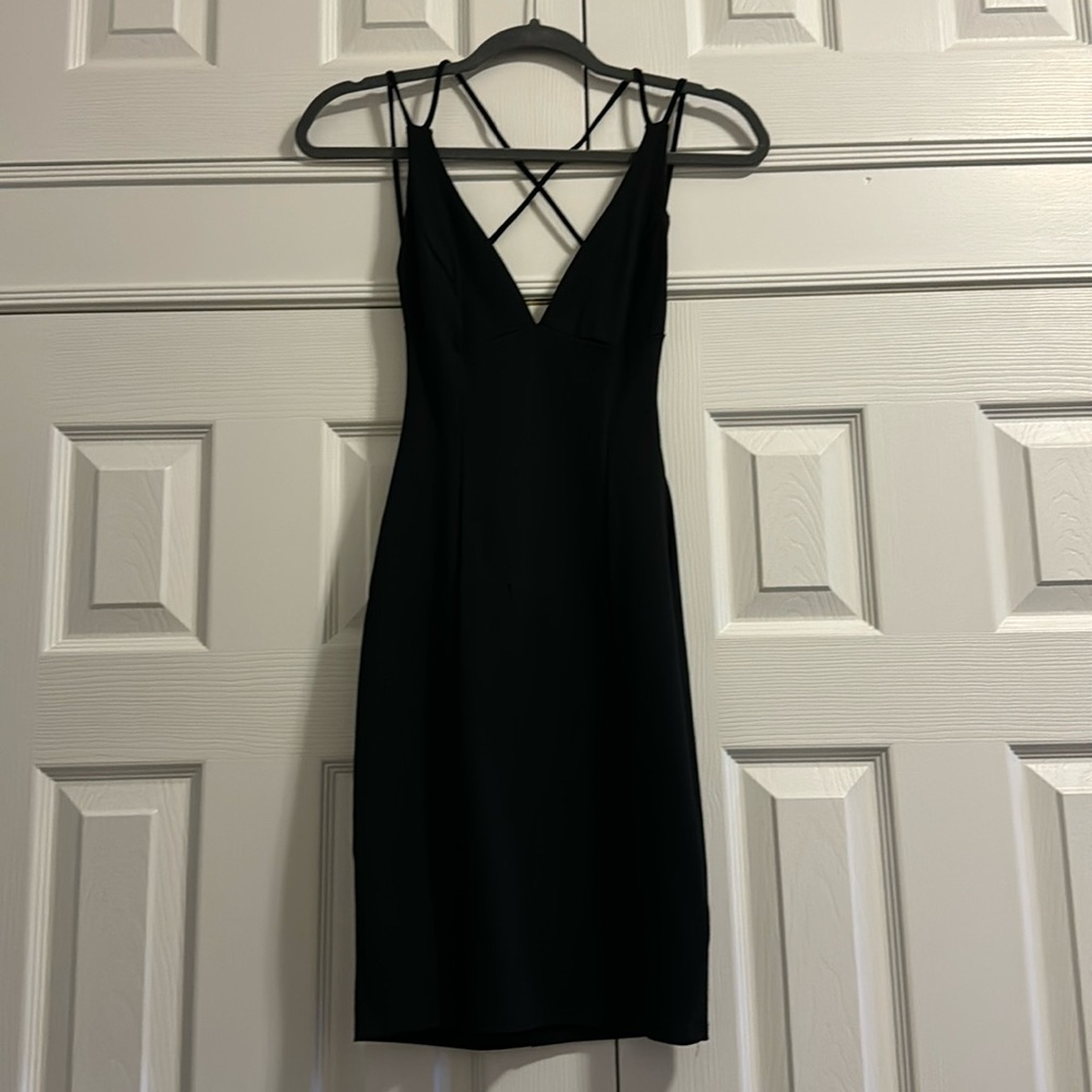 Black party dress